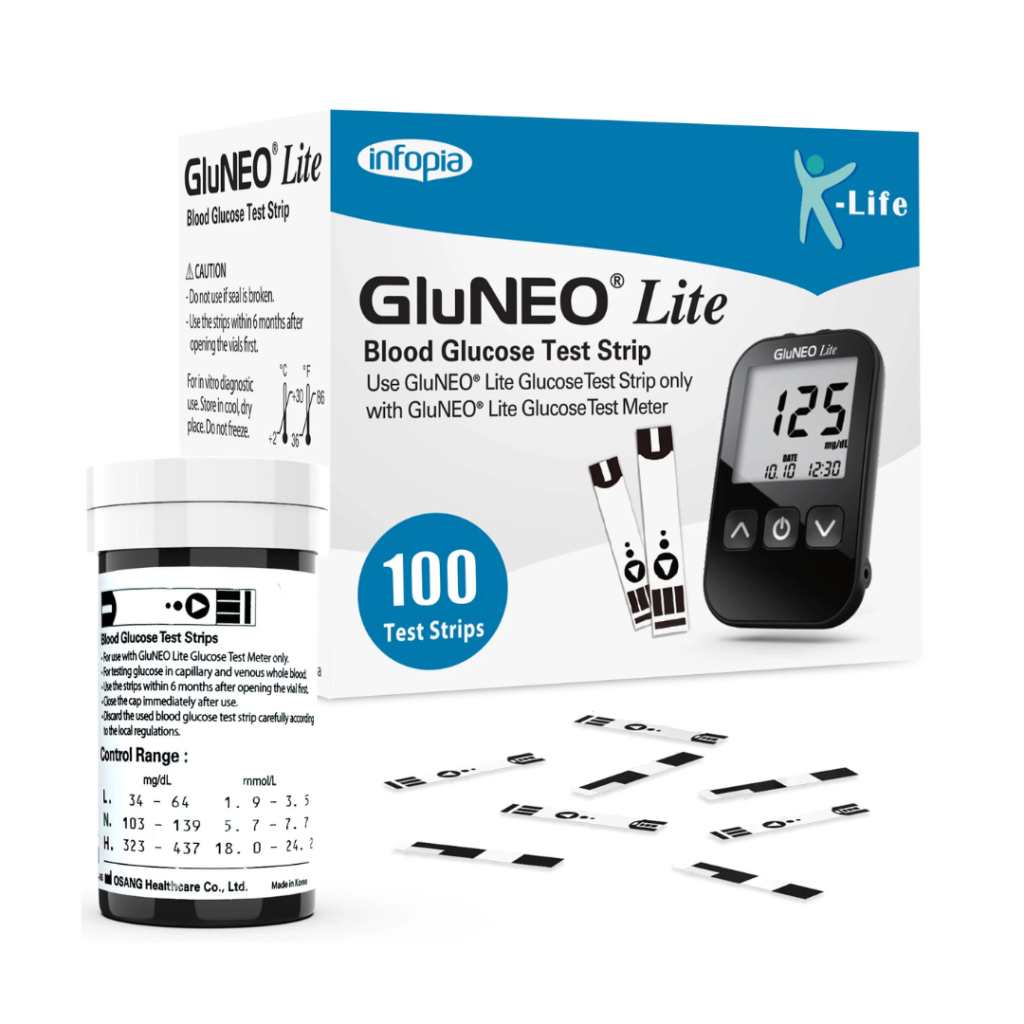 Diabetes test strip Sugar level strip Glucometer strip